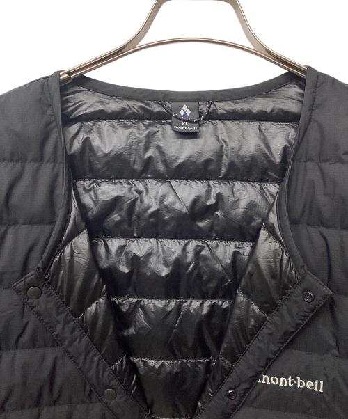 mont-bell（モンベル）mont-bell (モンベル) スペリオダウン ラウンドネックジャケット ブラック サイズ:XLの古着・服飾アイテム