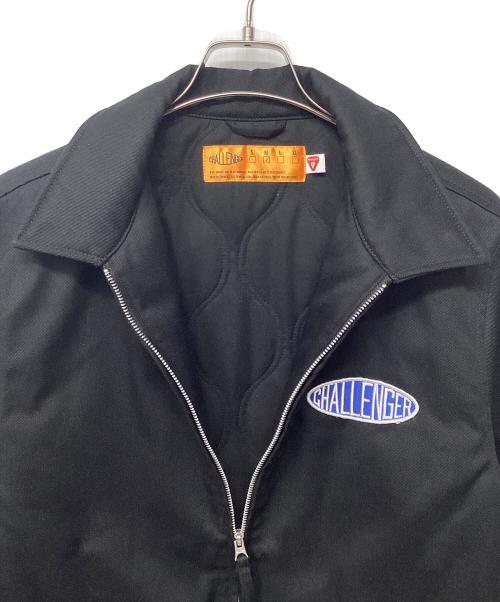 CHALLENGER（チャレンジャー）CHALLENGER (チャレンジャー) LOGO WORK JACKET ブラック サイズ:Mの古着・服飾アイテム
