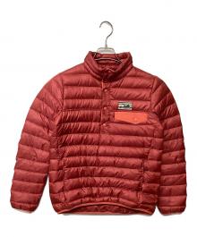 Patagonia（パタゴニア）の古着「ダウン スナップT プルオーバー」｜レッド
