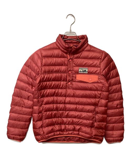 Patagonia（パタゴニア）Patagonia (パタゴニア) ダウン スナップT プルオーバー レッド サイズ:XSの古着・服飾アイテム