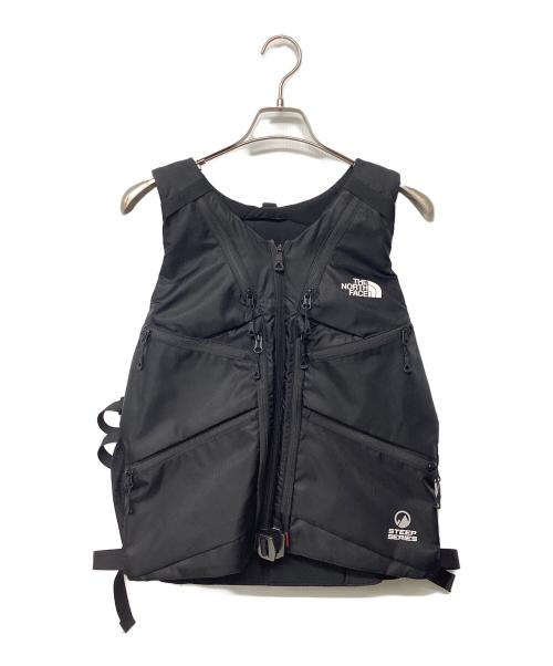 THE NORTH FACE（ザ ノース フェイス）THE NORTH FACE (ザ ノース フェイス) パウダーガイドベスト(トレッキングウェア/ベスト) ブラック サイズ:Mの古着・服飾アイテム