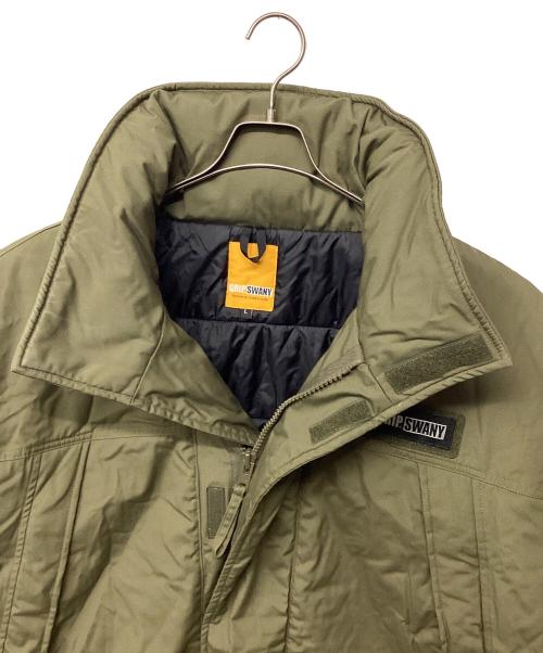 GRIP SWANY（グリップスワニー）GRIP SWANY (グリップスワニー) ファイヤープルーフモンスターパーカー2.0 オリーブ サイズ:Lの古着・服飾アイテム
