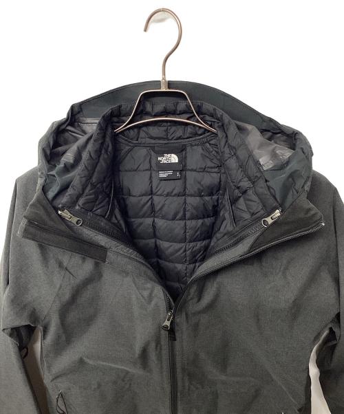 THE NORTH FACE（ザ ノース フェイス）THE NORTH FACE (ザ ノース フェイス) THERMOBALL ECO TRICLIMATE JACKET グレー サイズ:Sの古着・服飾アイテム