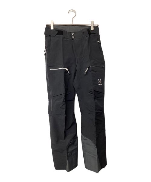 HAGLOFS（ホグロフス）HAGLOFS (ホグロフス) VOJD PANTS（トレッキングウェア/レインウェア) ブラック サイズ:XSの古着・服飾アイテム