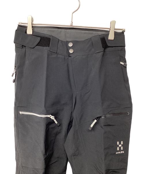 HAGLOFS（ホグロフス）HAGLOFS (ホグロフス) VOJD PANTS（トレッキングウェア/レインウェア) ブラック サイズ:XSの古着・服飾アイテム