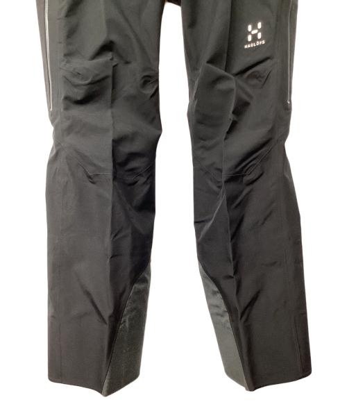 HAGLOFS（ホグロフス）HAGLOFS (ホグロフス) COULOIR PANT（トレッキングウェア/レインウェア) ブラック サイズ:Mの古着・服飾アイテム