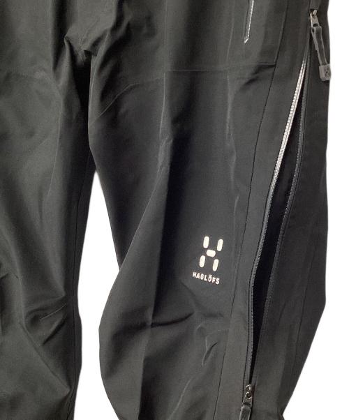 HAGLOFS（ホグロフス）HAGLOFS (ホグロフス) COULOIR PANT（トレッキングウェア/レインウェア) ブラック サイズ:Mの古着・服飾アイテム