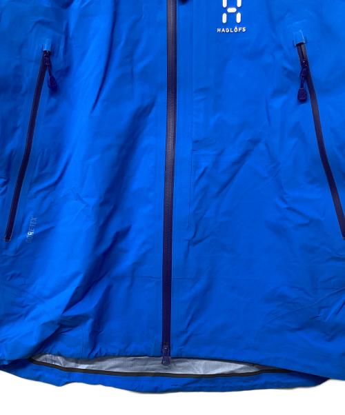 HAGLOFS（ホグロフス）HAGLOFS (ホグロフス) ロックジャケット（トレッキングウェア) ブルー サイズ:Mの古着・服飾アイテム