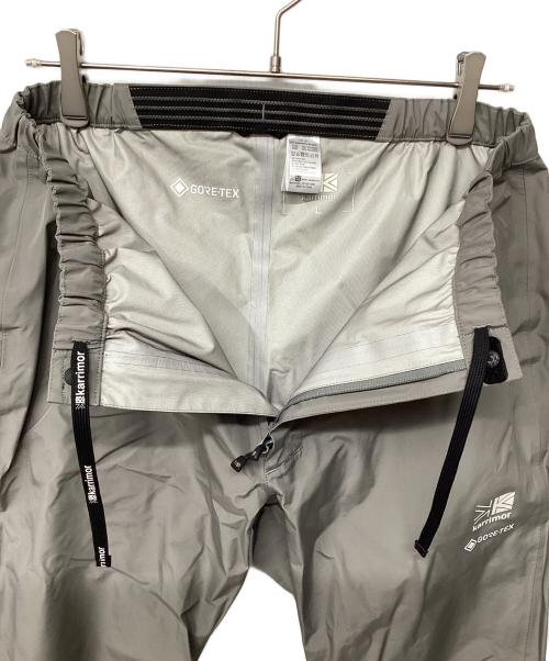 Karrimor（カリマー）Karrimor (カリマー) パフォーマンス レイン パンツ（トレッキングボトム) グレー サイズ:Lの古着・服飾アイテム