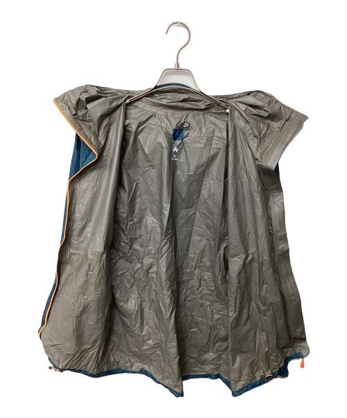 mont-bell（モンベル）mont-bell (モンベル) バーサライト ジャケット（トレッキングウェア/レインウェア) ブルー×オレンジ サイズ:Mの古着・服飾アイテム