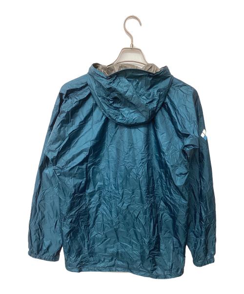 mont-bell（モンベル）mont-bell (モンベル) バーサライト ジャケット（トレッキングウェア/レインウェア) ブルー×オレンジ サイズ:Mの古着・服飾アイテム