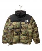 THE NORTH FACEザ ノース フェイス）の古着「ノベルティーヌプシジャケット」｜カーキ