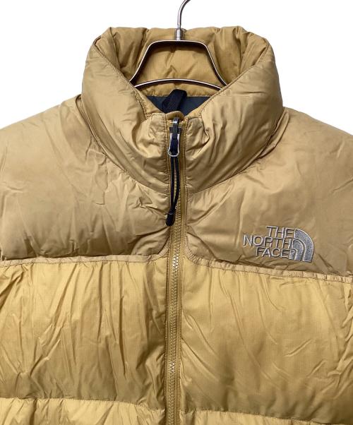 THE NORTH FACE（ザ ノース フェイス）THE NORTH FACE (ザ ノース フェイス) ヌプシベスト センターロゴ イエロー サイズ:Mの古着・服飾アイテム