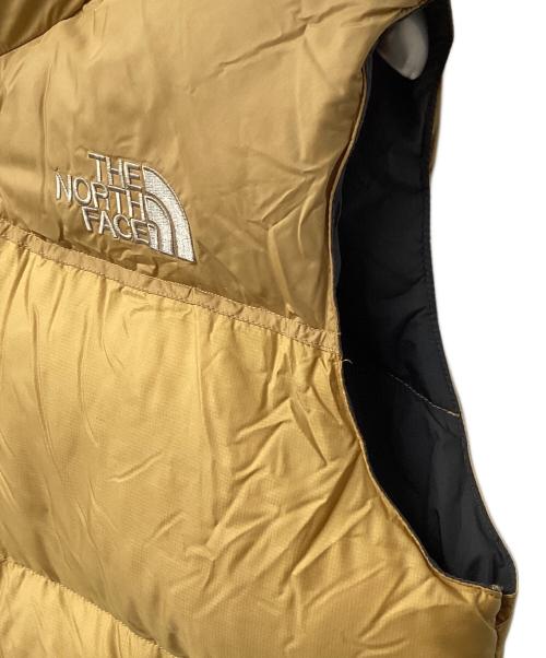 THE NORTH FACE（ザ ノース フェイス）THE NORTH FACE (ザ ノース フェイス) ヌプシベスト センターロゴ イエロー サイズ:Mの古着・服飾アイテム