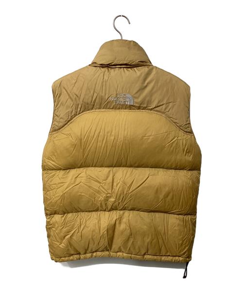 THE NORTH FACE（ザ ノース フェイス）THE NORTH FACE (ザ ノース フェイス) ヌプシベスト センターロゴ イエロー サイズ:Mの古着・服飾アイテム