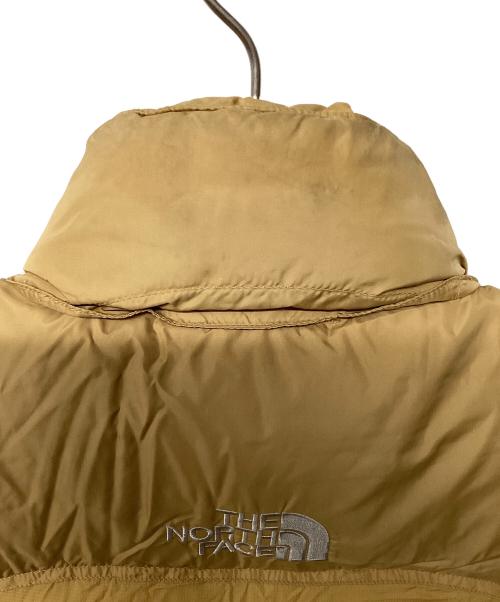 THE NORTH FACE（ザ ノース フェイス）THE NORTH FACE (ザ ノース フェイス) ヌプシベスト センターロゴ イエロー サイズ:Mの古着・服飾アイテム