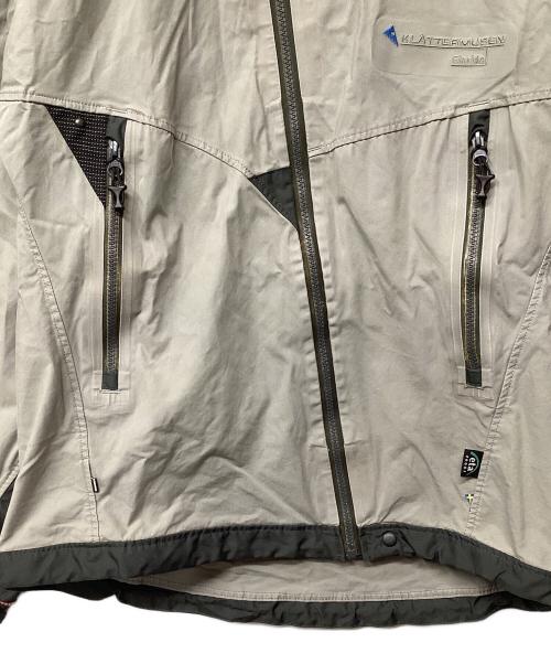 KLATTERMUSEN（クレッタルムーセン）KLATTERMUSEN (クレッタルムーセン) エイナリーダジャケット2.0（トレッキングウェア) グレー×ブラック サイズ:Lの古着・服飾アイテム