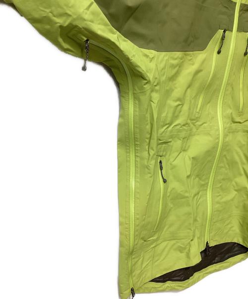 OUTDOOR RESEARCH（アウトドアリサーチ）OUTDOOR RESEARCH (アウトドアリサーチ) フーリオジャケット（トレッキングウェア/レインウェア) 黄緑 サイズ:Mの古着・服飾アイテム