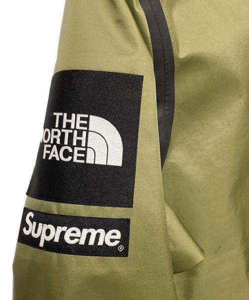 THE NORTH FACE（ザ ノース フェイス）THE NORTH FACE (ザ ノース フェイス) SUPREME (シュプリーム) アウターテープシームコーチジャケット グリーン×ブラック サイズ:Sの古着・服飾アイテム