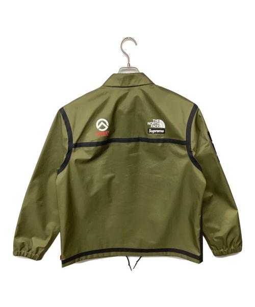 THE NORTH FACE（ザ ノース フェイス）THE NORTH FACE (ザ ノース フェイス) SUPREME (シュプリーム) アウターテープシームコーチジャケット グリーン×ブラック サイズ:Sの古着・服飾アイテム