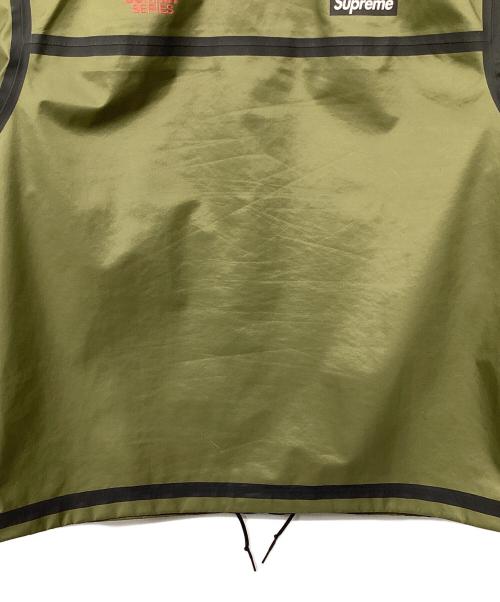 THE NORTH FACE（ザ ノース フェイス）THE NORTH FACE (ザ ノース フェイス) SUPREME (シュプリーム) アウターテープシームコーチジャケット グリーン×ブラック サイズ:Sの古着・服飾アイテム