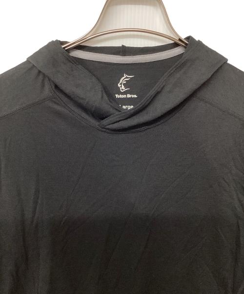 Teton Bros（ティートンブロス）Teton Bros (ティートンブロス) Axio Lite Hoody（トレッキングウェア) ブラック サイズ:Lの古着・服飾アイテム