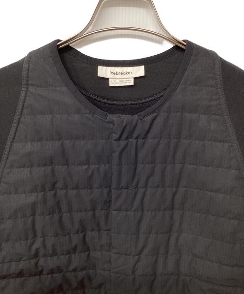 Icebreaker（アイスブレーカー）Icebreaker (アイスブレーカー) メリノ マウンテン スポーツ カーディガン ブラック サイズ:XSの古着・服飾アイテム