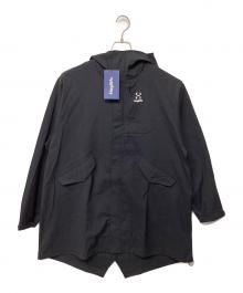 HAGLOFS（ホグロフス）の古着「ストレッチ キャンバス コート」｜ブラック