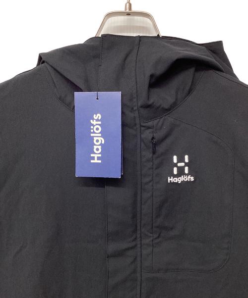 HAGLOFS（ホグロフス）HAGLOFS (ホグロフス) ストレッチ キャンバス コート ブラック サイズ:L 未使用品の古着・服飾アイテム