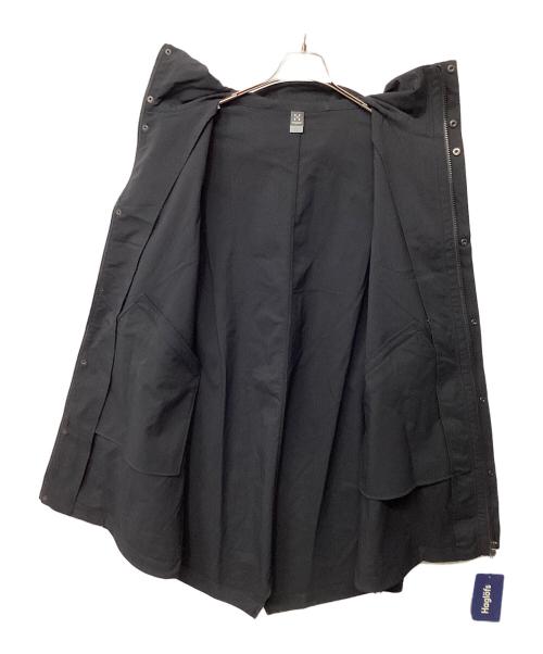 HAGLOFS（ホグロフス）HAGLOFS (ホグロフス) ストレッチ キャンバス コート ブラック サイズ:L 未使用品の古着・服飾アイテム