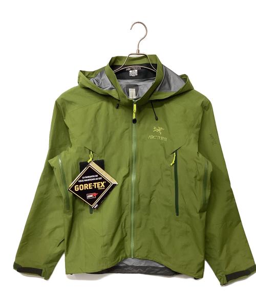 ARC'TERYX（アークテリクス）ARC'TERYX (アークテリクス) BETA AR ジャケット（トレッキングウェア/レインウェア) 黄緑 サイズ:Mの古着・服飾アイテム
