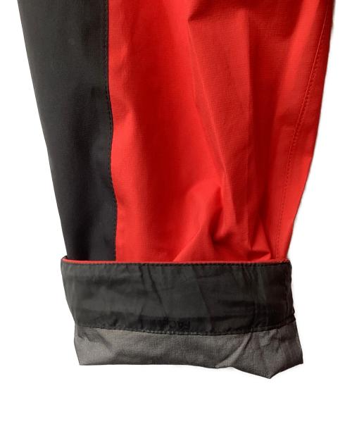 THE NORTH FACE（ザ ノース フェイス）THE NORTH FACE (ザ ノース フェイス) RAINTEX PLASMA（トレッキングウェア/レインウェア) ブラック×レッド サイズ:XLの古着・服飾アイテム