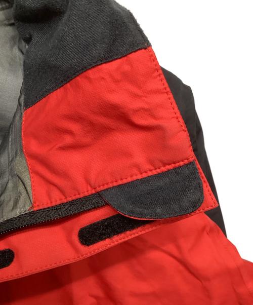 THE NORTH FACE（ザ ノース フェイス）THE NORTH FACE (ザ ノース フェイス) RAINTEX PLASMA（トレッキングウェア/レインウェア) ブラック×レッド サイズ:XLの古着・服飾アイテム