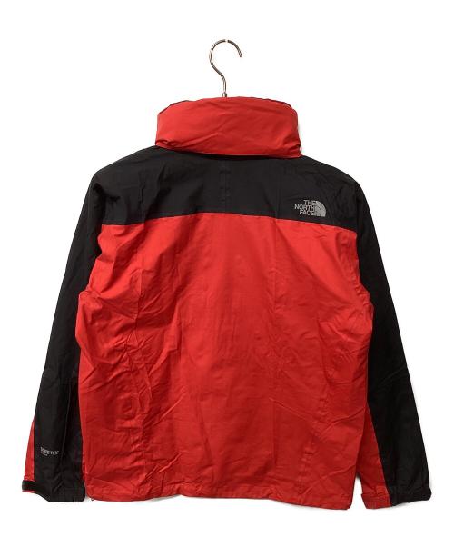 THE NORTH FACE（ザ ノース フェイス）THE NORTH FACE (ザ ノース フェイス) RAINTEX PLASMA（トレッキングウェア/レインウェア) ブラック×レッド サイズ:XLの古着・服飾アイテム