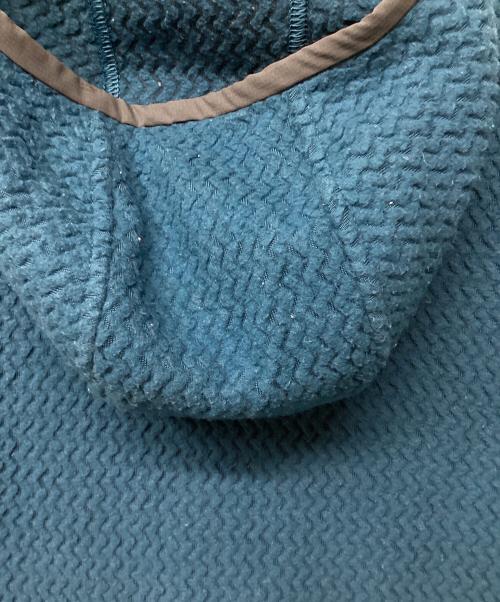 Patagonia（パタゴニア）Patagonia (パタゴニア) R1エア・フルジップ・フーディ（トレッキングウェア) ブルー サイズ:Mの古着・服飾アイテム