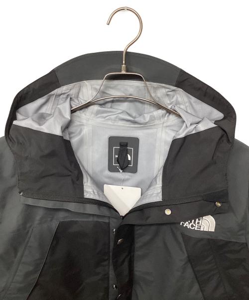 THE NORTH FACE（ザ ノース フェイス）THE NORTH FACE (ザ ノース フェイス) ジオメトリックレインテックスフーディー（トレッキングウェア/レインウェア) ブラック×グレー(A1) サイズ:Lの古着・服飾アイテム
