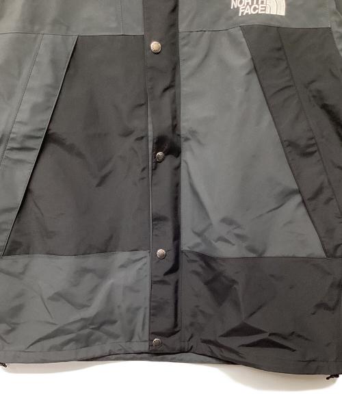 THE NORTH FACE（ザ ノース フェイス）THE NORTH FACE (ザ ノース フェイス) ジオメトリックレインテックスフーディー（トレッキングウェア/レインウェア) ブラック×グレー(A1) サイズ:Lの古着・服飾アイテム