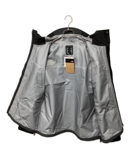THE NORTH FACE（ザ ノース フェイス）THE NORTH FACE (ザ ノース フェイス) ジオメトリックレインテックスフーディー（トレッキングウェア/レインウェア) ブラック×グレー(A1) サイズ:Lの古着・服飾アイテム