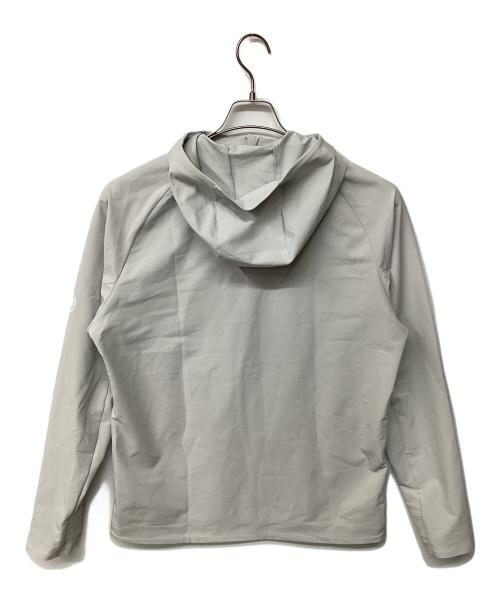 MAMMUT（マムート）MAMMUT (マムート) Macun 2.0 フーデッドジャケット（トレッキングウェア) ライトグレー サイズ:Lの古着・服飾アイテム