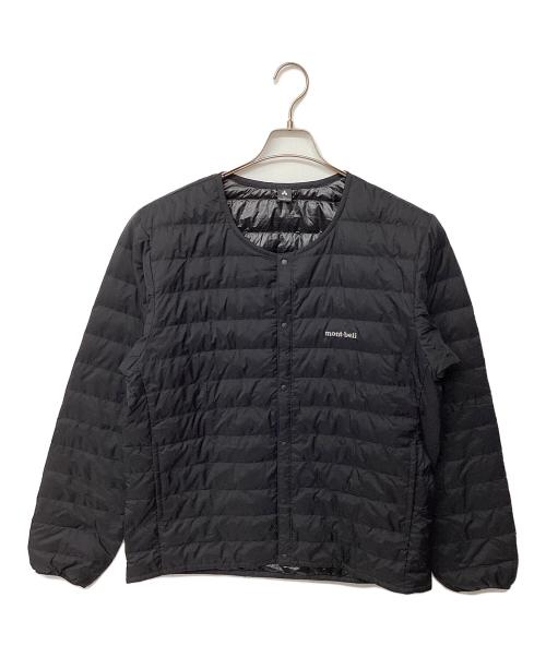 mont-bell（モンベル）mont-bell (モンベル) スペリオダウン ラウンドネックジャケット ブラック サイズ:XLの古着・服飾アイテム