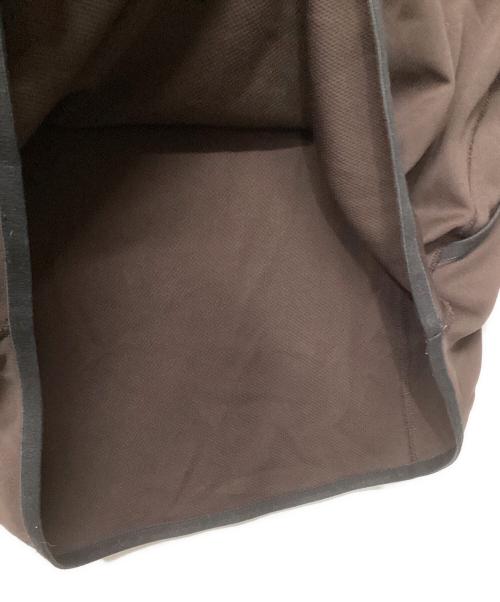 and wander（アンドワンダー）and wander (アンドワンダー) dry jersey LS hoodie ブラウン サイズ:XLの古着・服飾アイテム