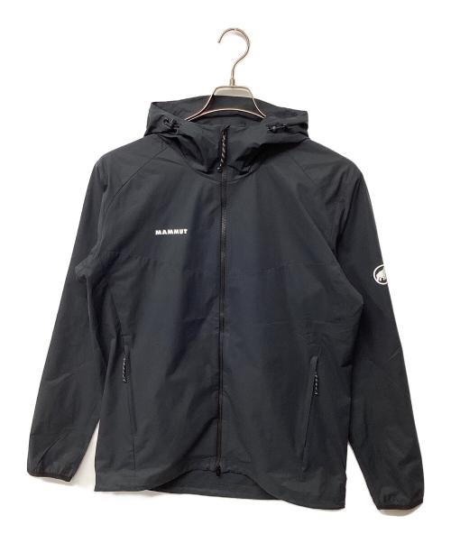 MAMMUT（マムート）MAMMUT (マムート) GRANITE SO Hooded Jacket AF（トレッキングウェア/ソフトシェル) ブラック サイズ:XLの古着・服飾アイテム