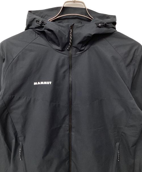 MAMMUT（マムート）MAMMUT (マムート) GRANITE SO Hooded Jacket AF（トレッキングウェア/ソフトシェル) ブラック サイズ:XLの古着・服飾アイテム
