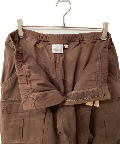 GRAMICCI（グラミチ）GRAMICCI (グラミチ) フロントカーゴパンツ ブラウン サイズ:2XL 未使用品の古着・服飾アイテム