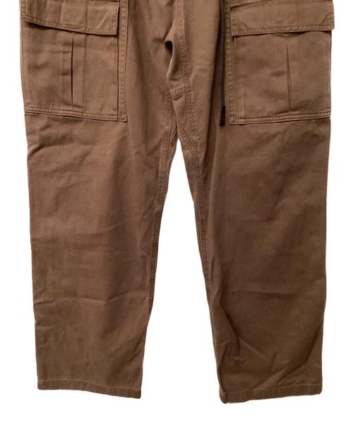 GRAMICCI（グラミチ）GRAMICCI (グラミチ) フロントカーゴパンツ ブラウン サイズ:2XL 未使用品の古着・服飾アイテム