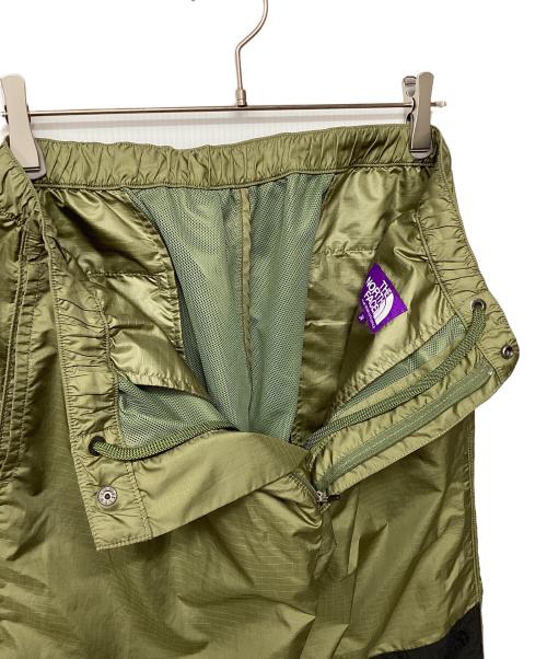 THE NORTHFACE PURPLELABEL（ザ・ノースフェイス パープルレーベル）THE NORTHFACE PURPLELABEL (ザ・ノースフェイス パープルレーベル) Mountain Wind Pants オリーブ サイズ:XLの古着・服飾アイテム