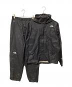 THE NORTH FACEザ ノース フェイス）の古着「レインテックスフライト（トレッキングウェア/レインウェア)」｜ブラック