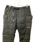 GRIP SWANY (グリップスワニー) ファイアプルーフ ダウンパンツ オリーブ サイズ:XL：12000円