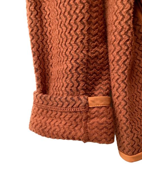 Patagonia（パタゴニア）Patagonia (パタゴニア) R1エア・フルジップ・フーディ（トレッキングウェア) オレンジ サイズ:XLの古着・服飾アイテム