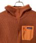 Patagonia (パタゴニア) R1エア・フルジップ・フーディ（トレッキングウェア) オレンジ サイズ:XL：15000円